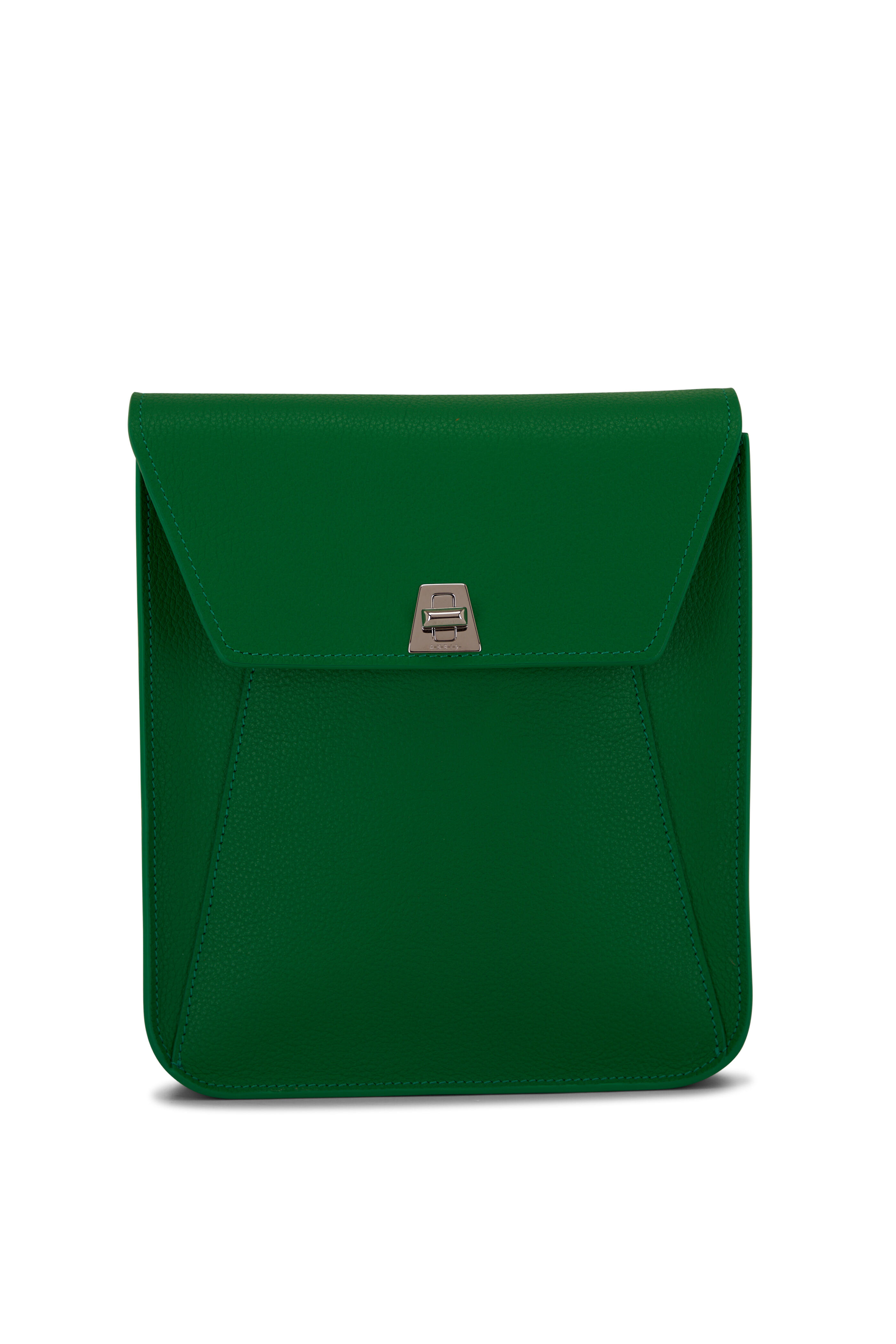 Akris - Small Anouk Bamboo Leather Messenger Bag