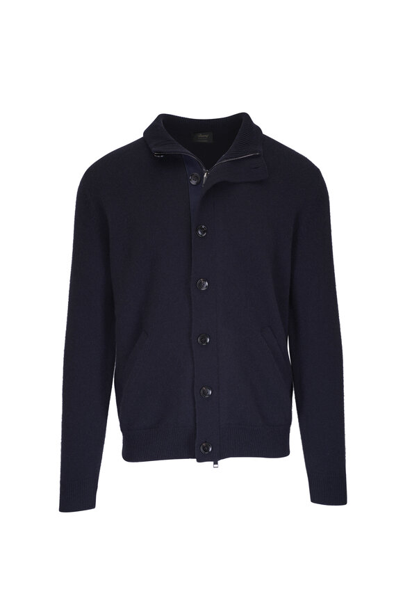 Ermenegildo Zegna ネイビー セーター クォータージップ Ermenegildo Zegna ネイビー セーター クォータージップ - メルカリ