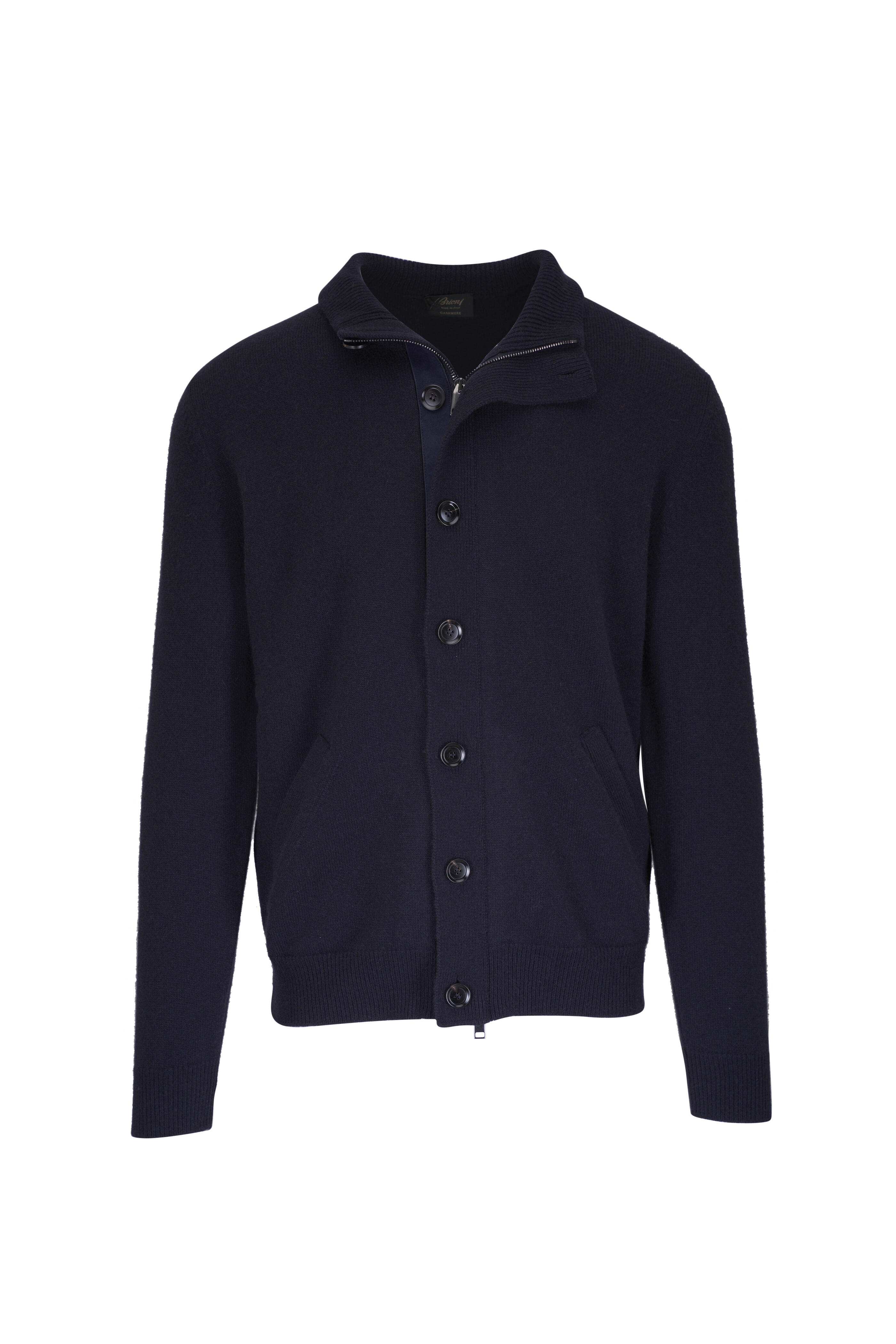 Brioni - Midnight Blue Cashmere Sweater