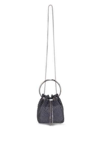 ショルダーバッグ・ポシェット NICK&NICOLE VINTAGE LEATHER CRYSTAL MINI BOSTON BAG 5BJH1197 ショルダーバッグ・ポシェット NICK&NICOLE VINTAGE LEATHER