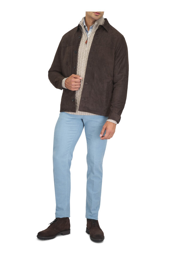 Ron White Hadley Chocolate Suede Boot - view 2