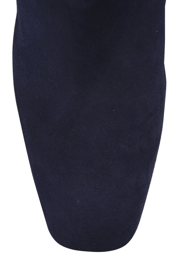 Aquatalia Stassi Navy Suede Short Boot - view 5