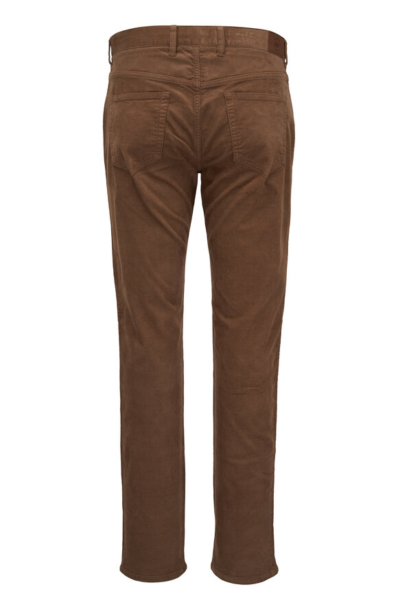 Peter Millar - Khaki Soft Corduroy Five Pocket Pant