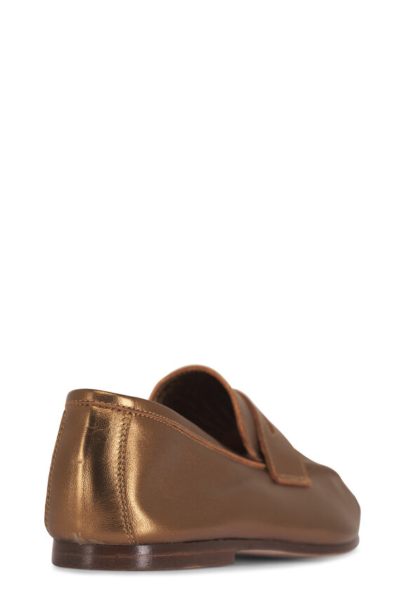 Sophique Milano Essenziale Bronze Leather Loafer - view 4