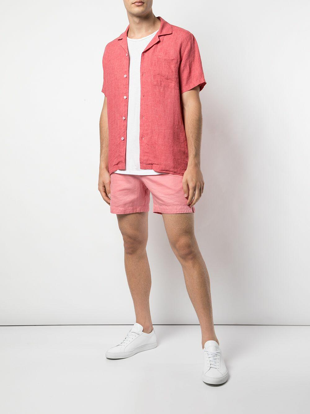 Orlebar Brown - Thunderball Cardinal Short Sleeve Sport Shirt