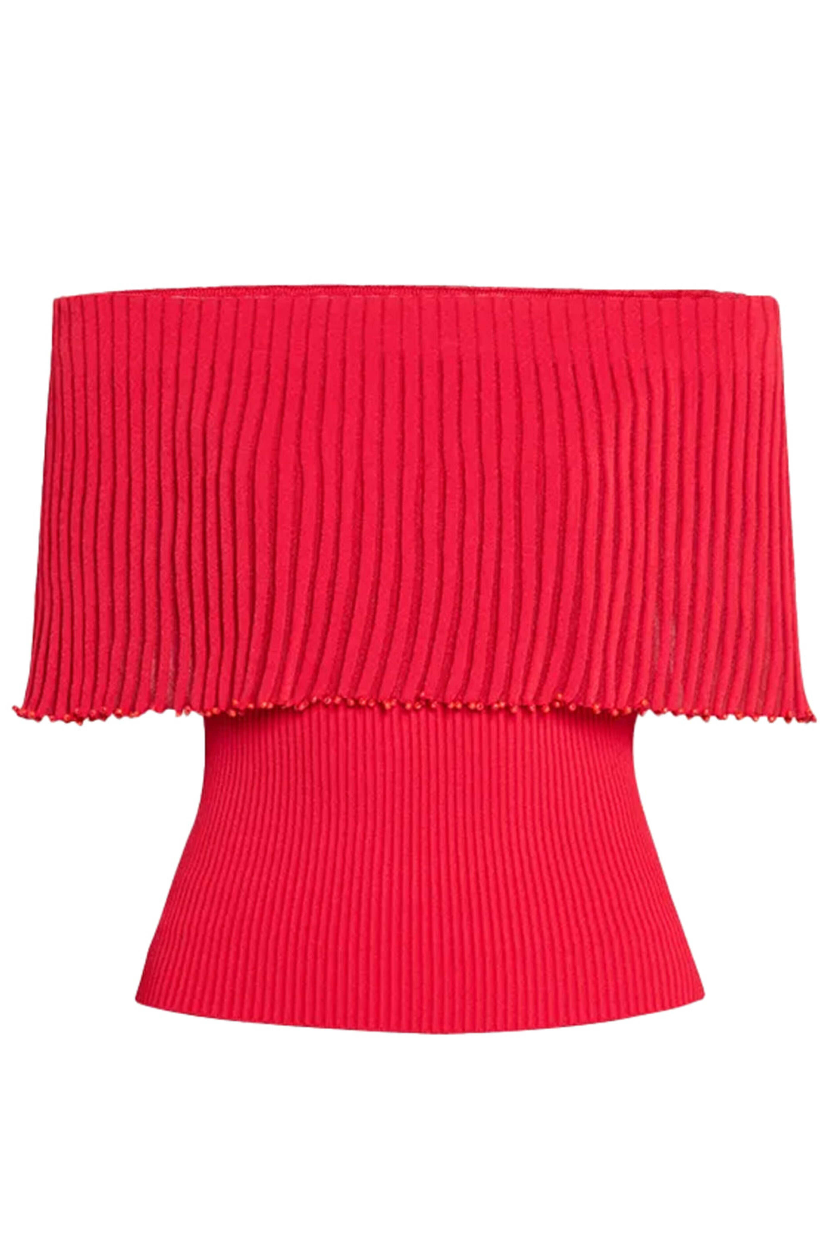 Altuzarra - Grenadine Off The Shoulder Pascale Top