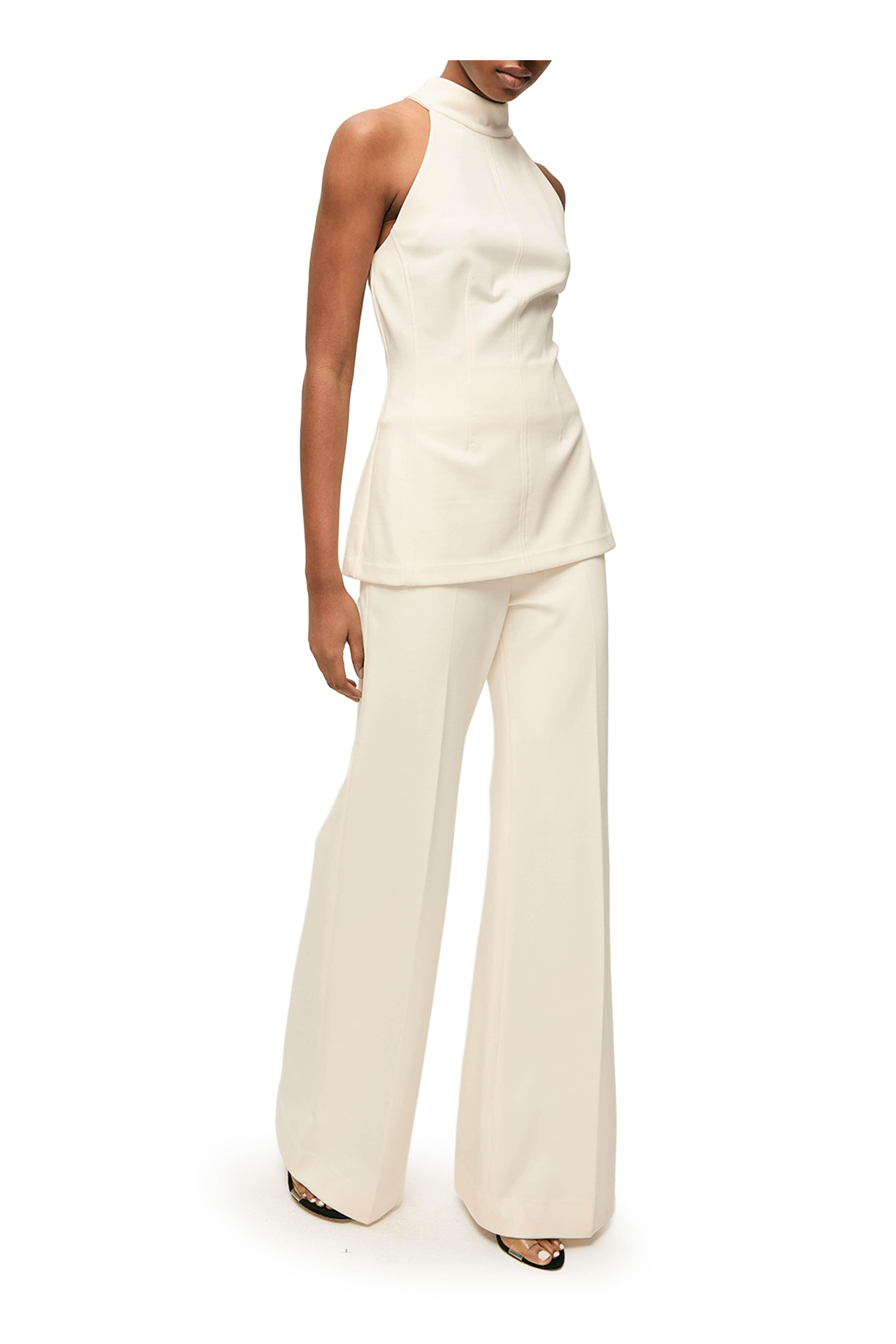 Veronica Beard - Johanne Dove Sleeveless Halter Top - view 4
