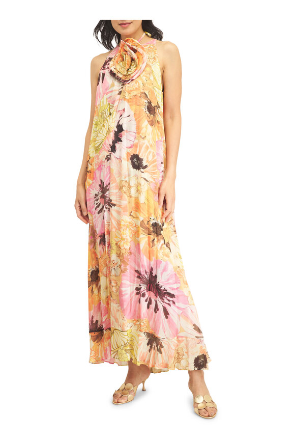 Dorothee Schumacher Floral Dream Boho Floral Print Midi Dress - view 2