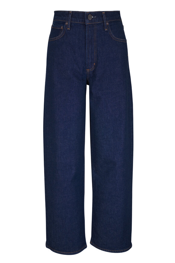 Agolde Ren Indigo High Rise Wide Leg Jean