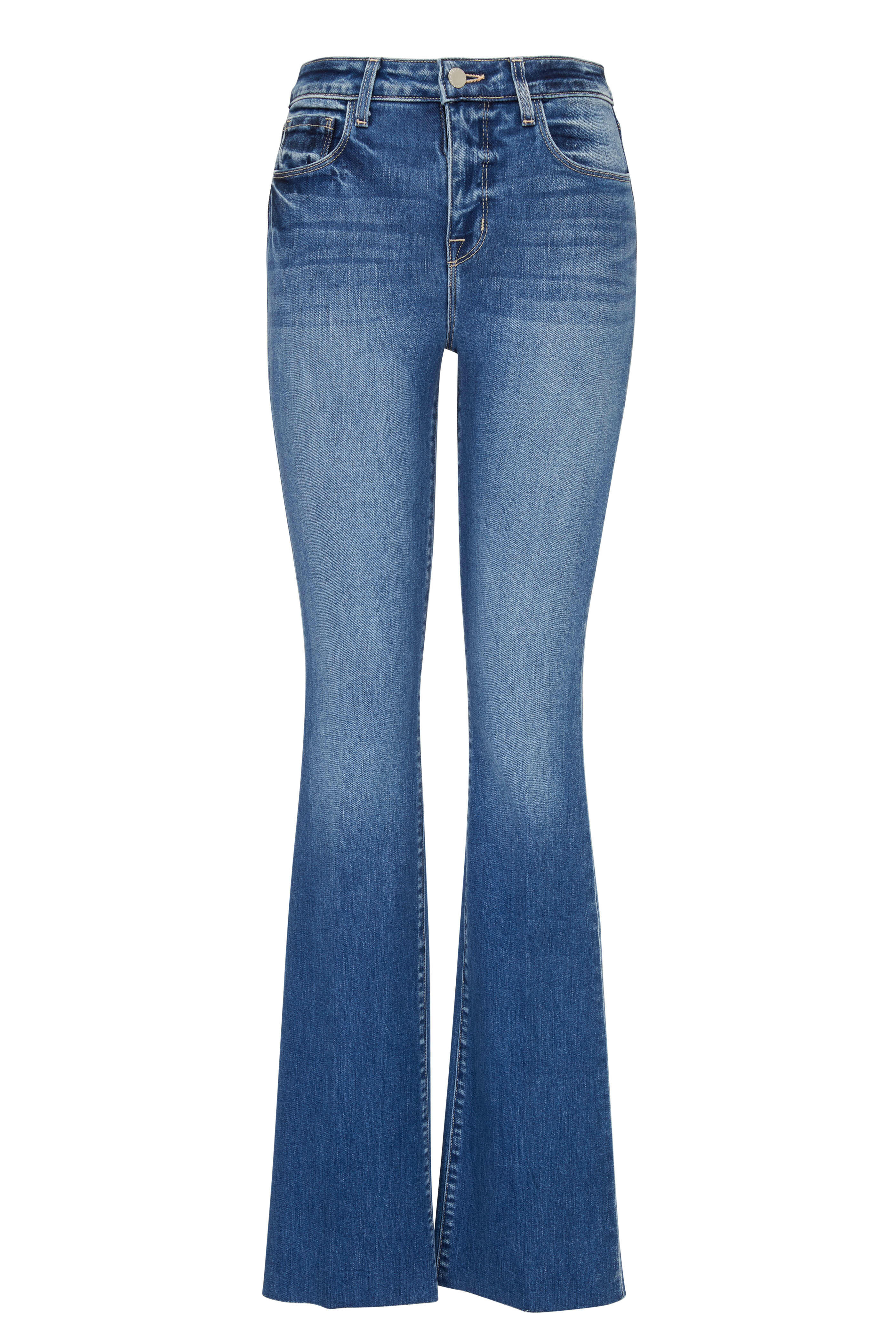 L'Agence - Ruth Cambridge High-Rise Straight Jean