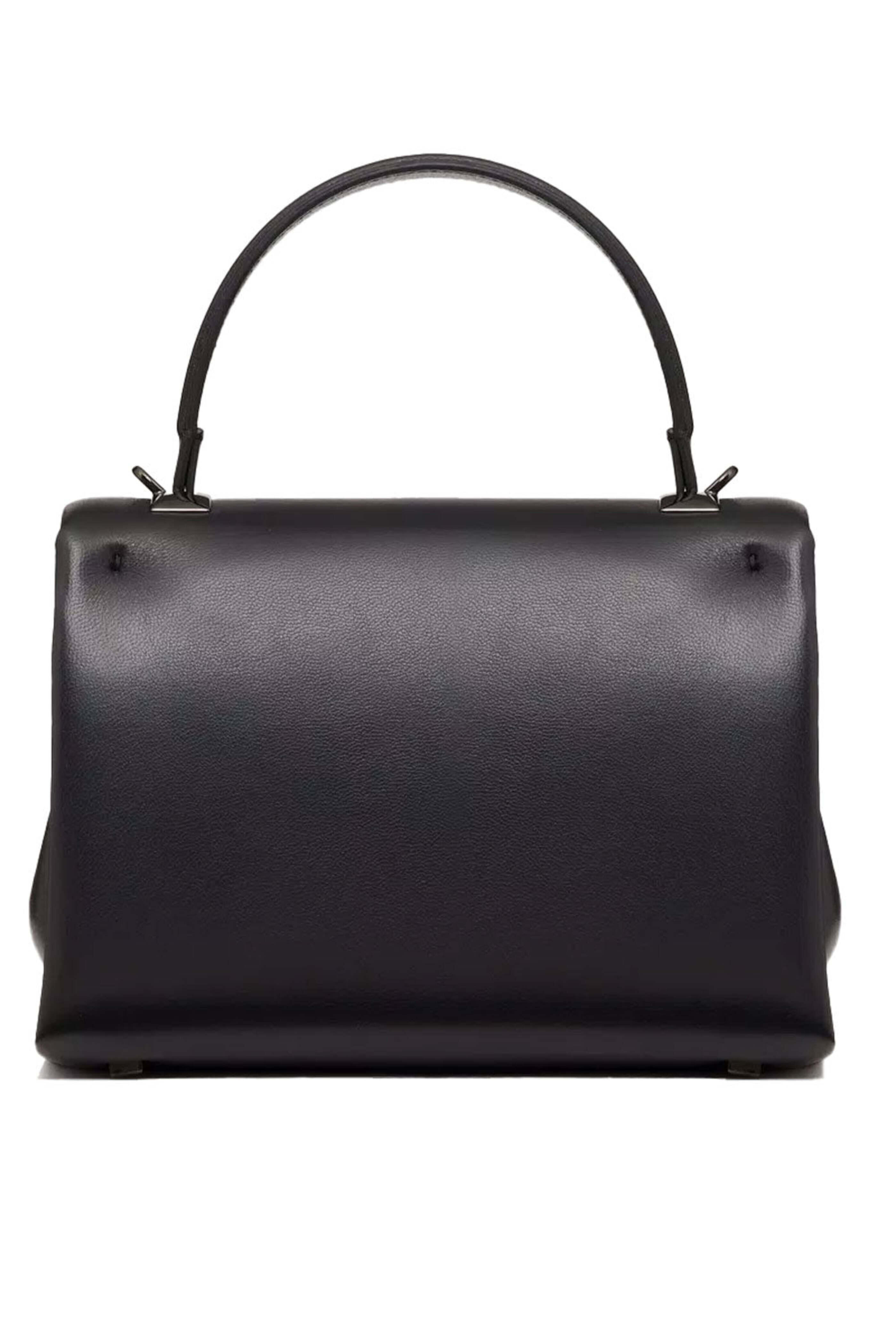 【VALENTINO】ONE STUD MINI HANDBAG One Stud Micro leather crossbody bag in gold - Valentino