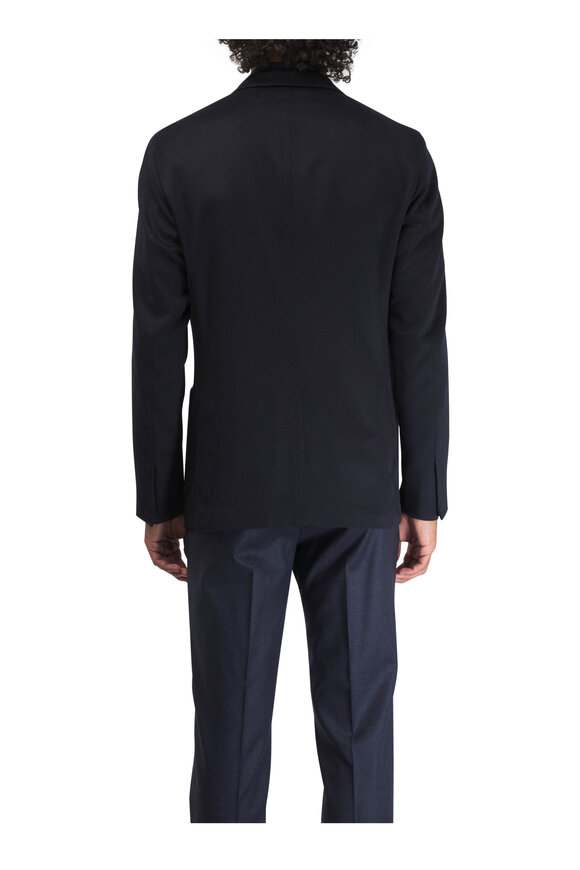 Zegna Oasi Navy Cashmere Sportcoat - view 5
