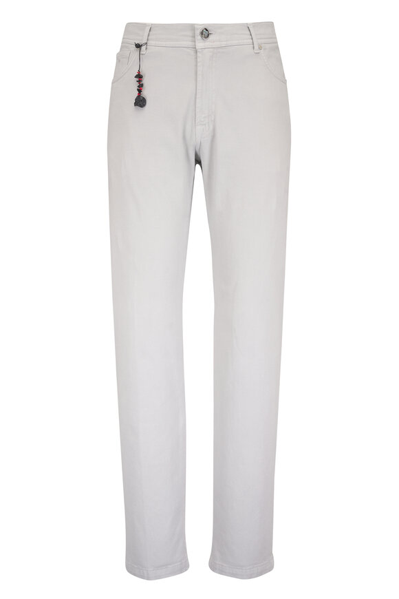 Marco Pescarolo Nerano Stone Lux Drill Five Pocket Pant - view 1
