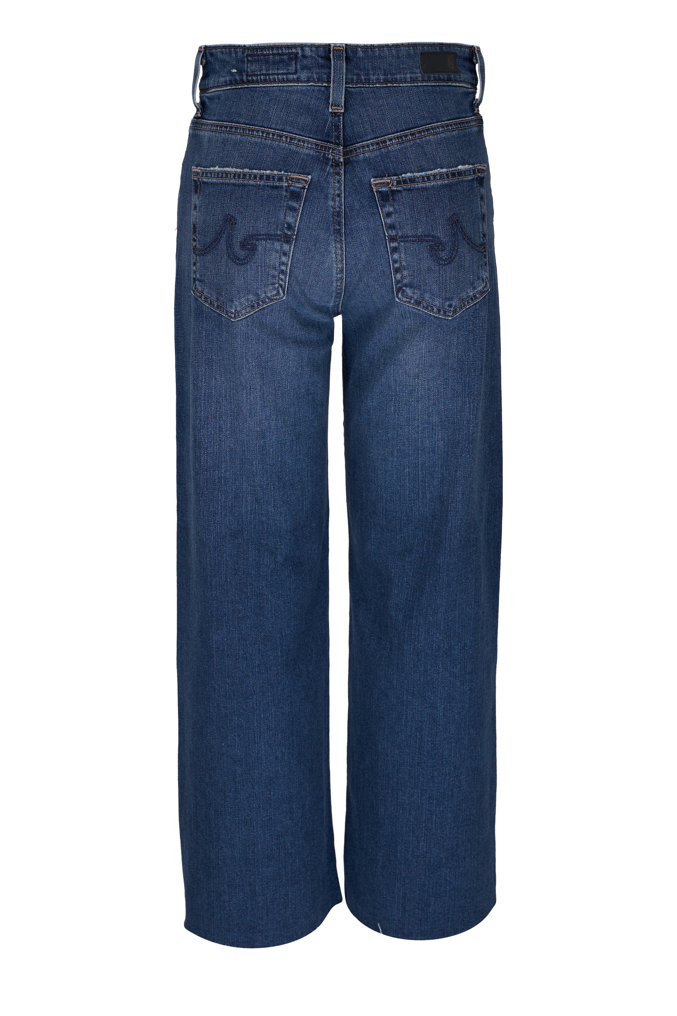 【AG】Saige Wide Leg Crop デニム ワイド シンプル ポケット Women Saige Wide Leg Crop 18 Years Oslo at AG Jeans Official