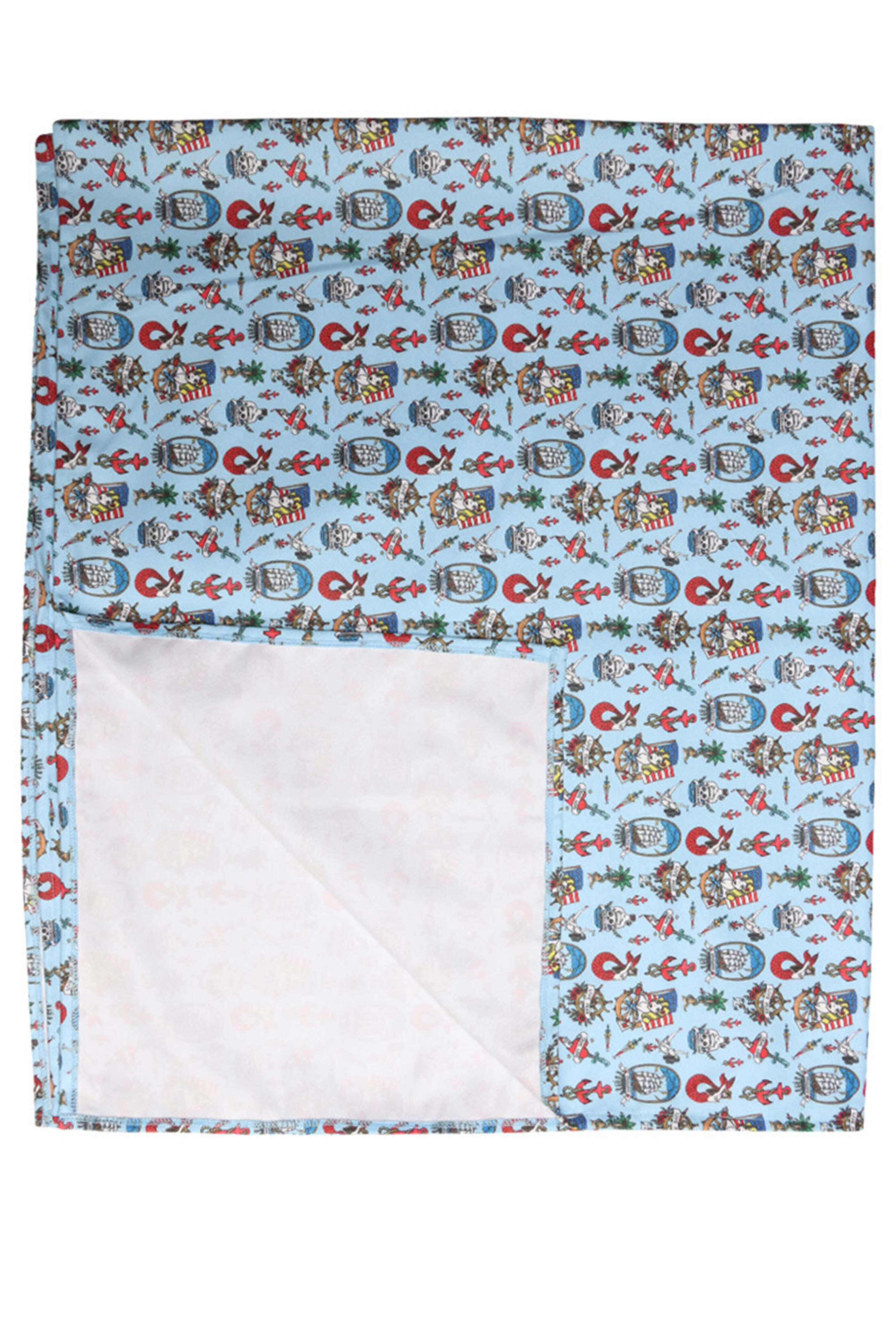 Kiton - Sky Blue Pirate Beach Towel