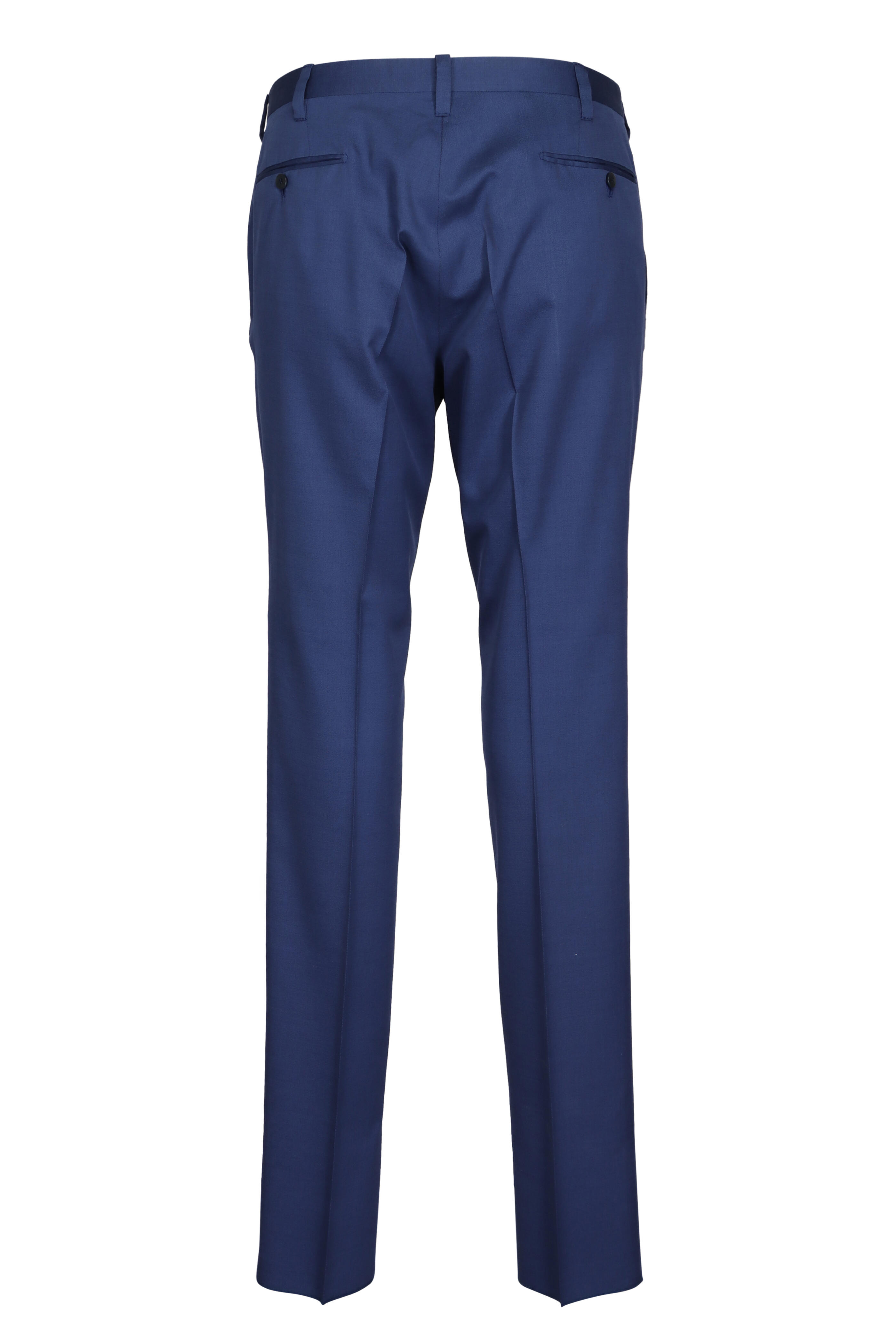Cesare Attolini - Blue Slim Fit Dress Pant - view 2