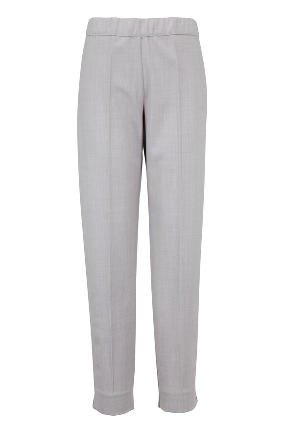 D.Exterior - Flannel Gray Pull-On Pant