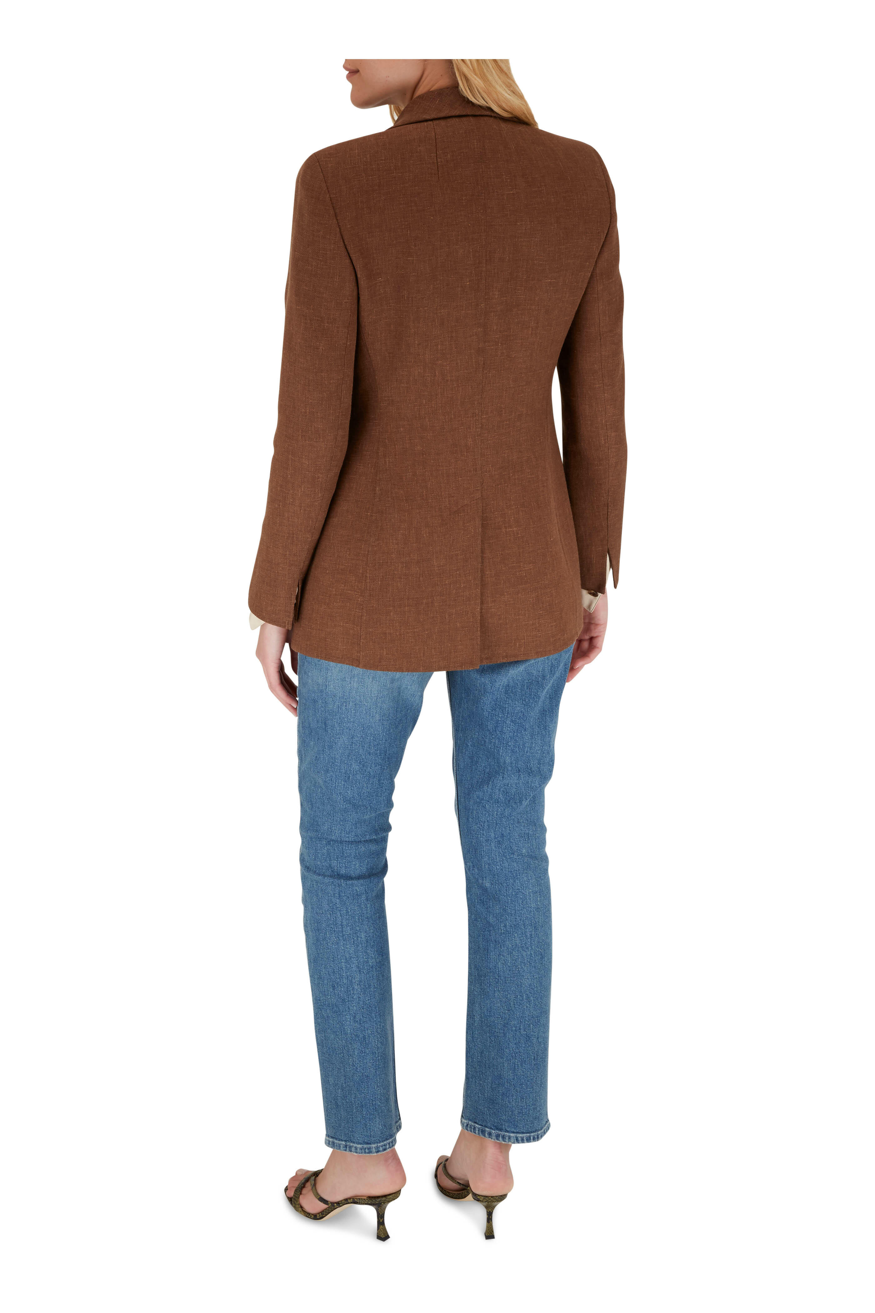 Lafayette 148 New York - Therese Almond Silk Blouse