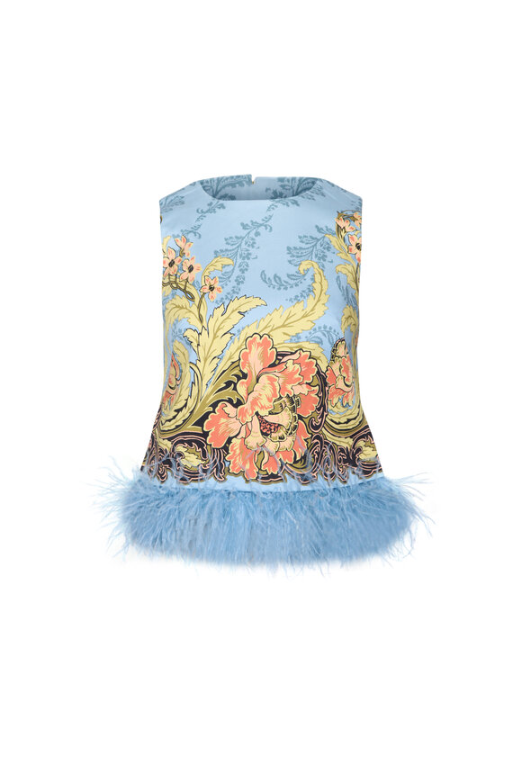 Cara Cara Belmond Nouveau Light Blue Top