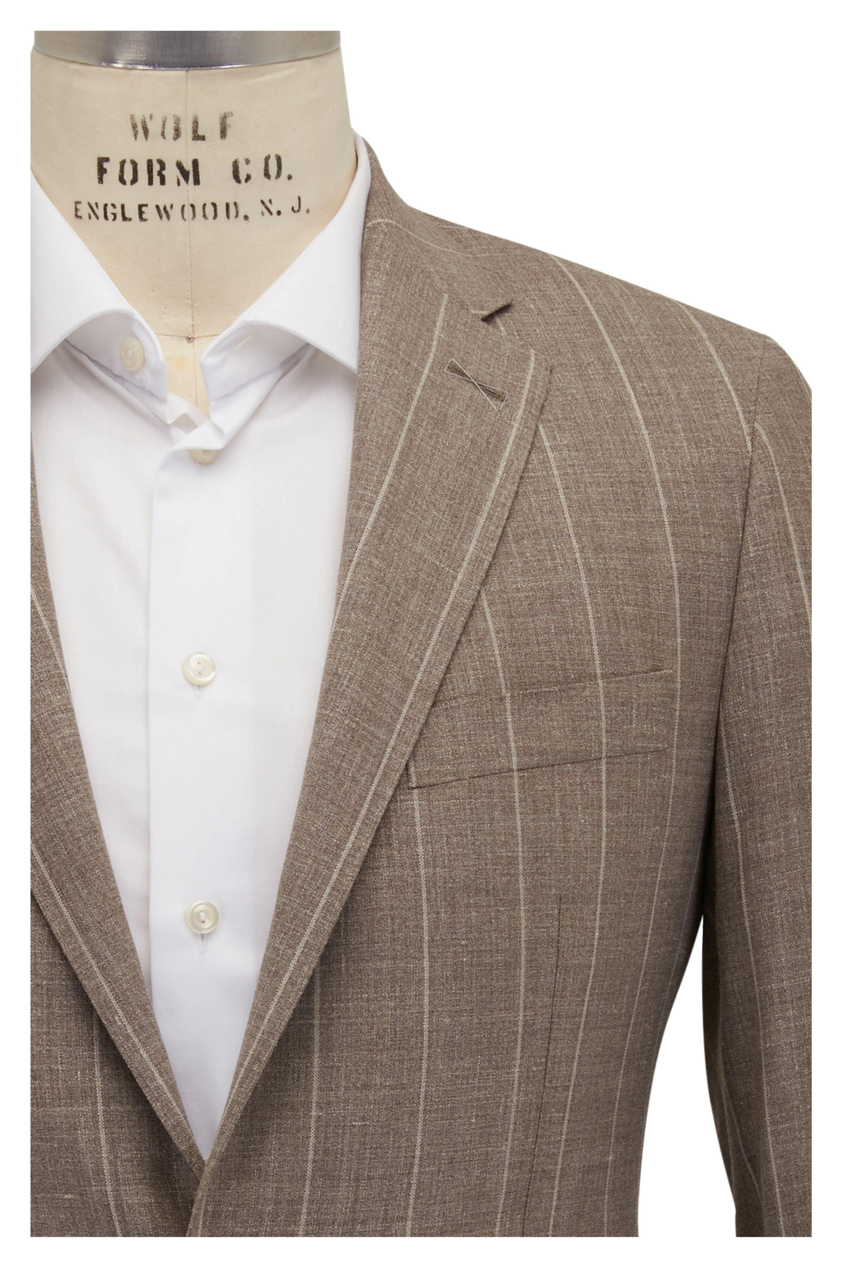 Sold at Auction: Carolina Herrera Wool Sage Pant Suit