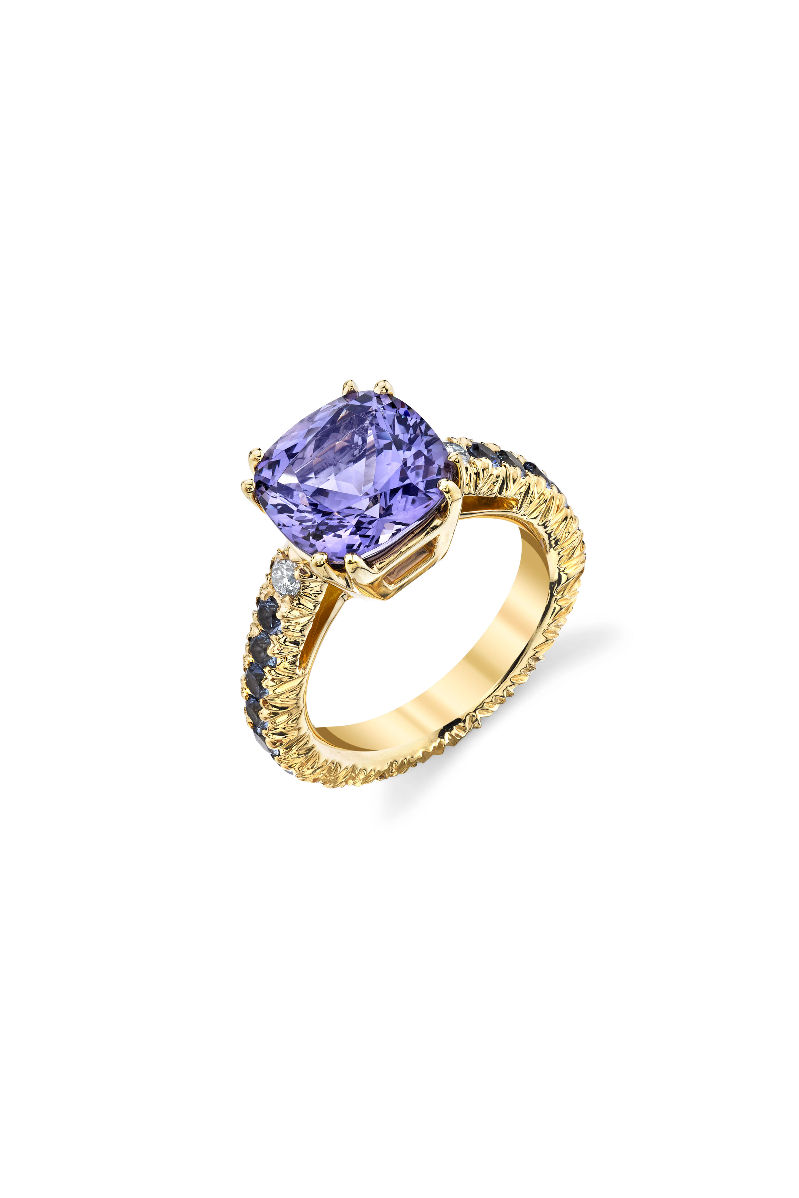 Aaron Henry - 18K Yellow Gold Lavender Spinel Ring