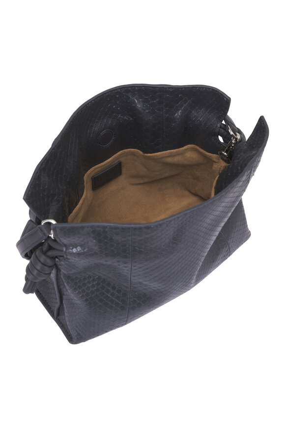 Loewe Mini Flamenco Slate Gray Clutch - view 4