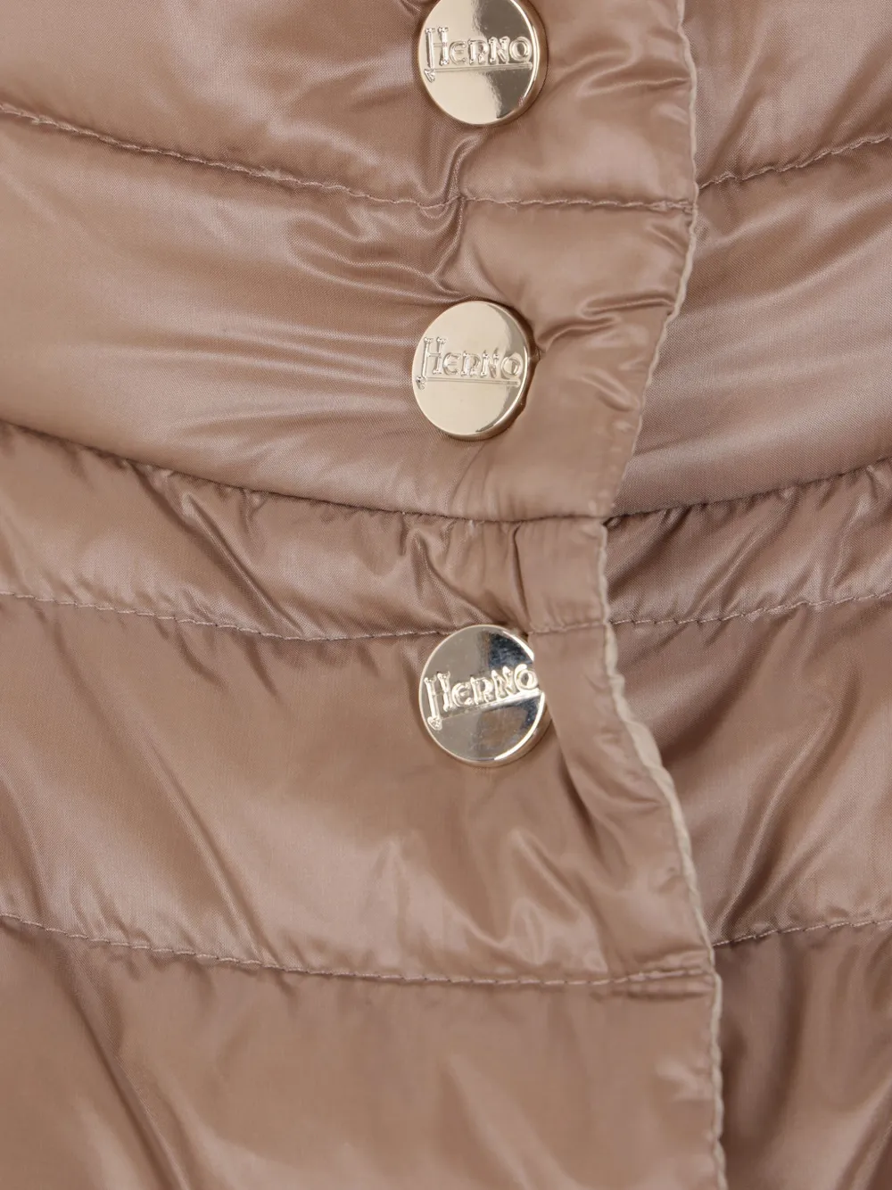 Herno - Taupe Reversible A-Shape Ultralight Jacket
