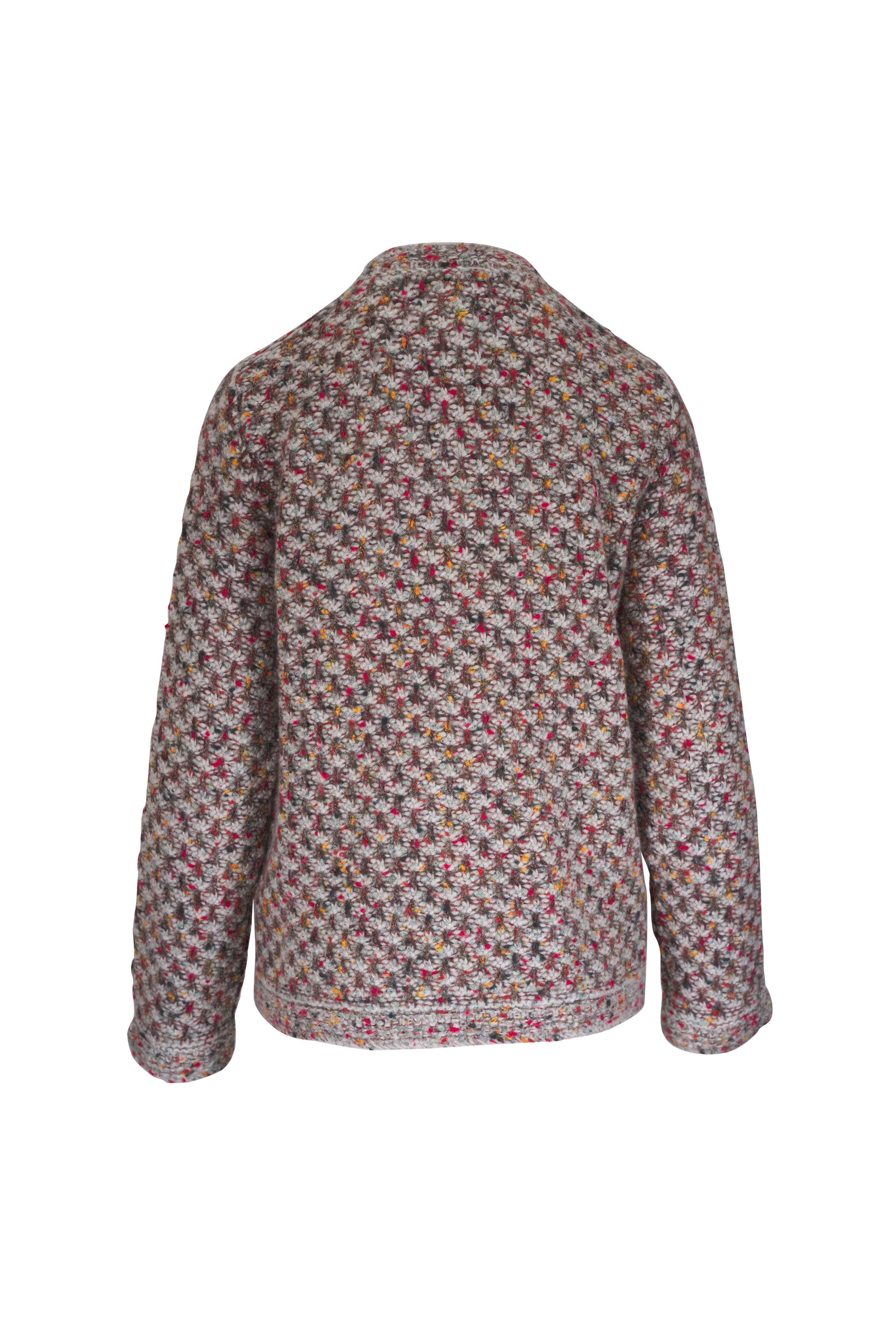 Loro Piana - Tay Fireworks In The Sky Cashmere & Silk Jacket