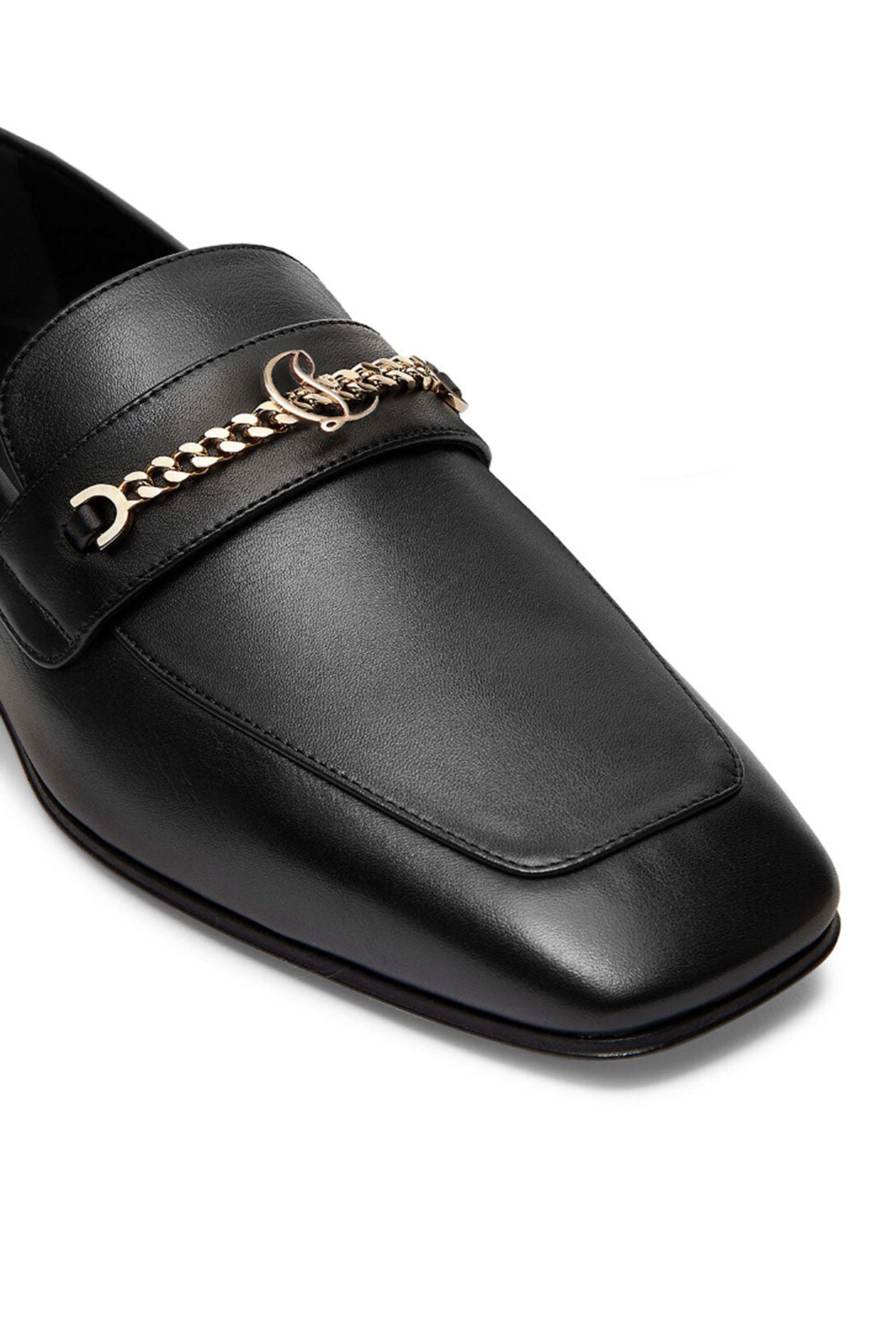 Christian Louboutin - MJ Moc Flat Loafer in Black