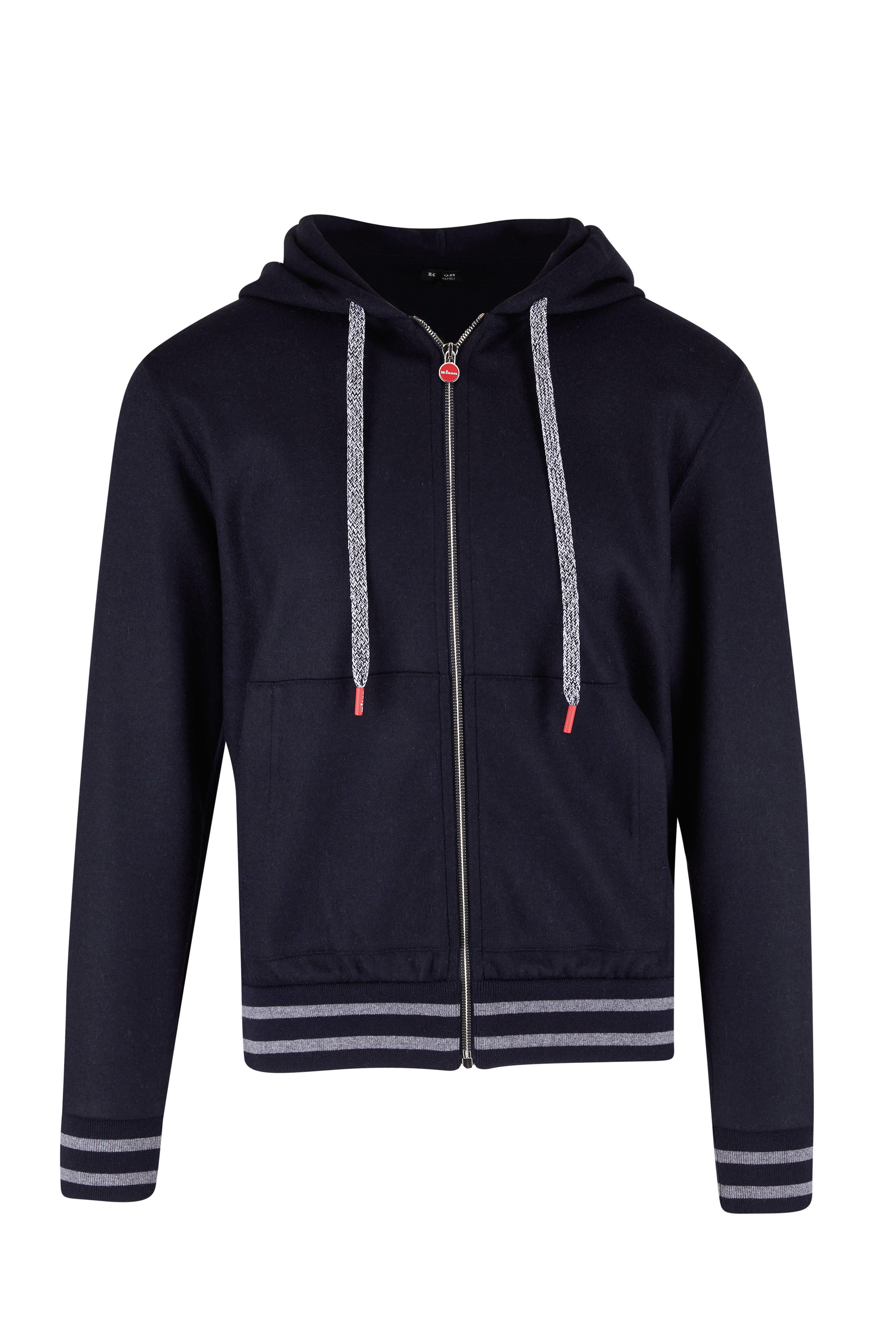 Kiton Navy Cashmere Sweatsuit Mitchell Stores