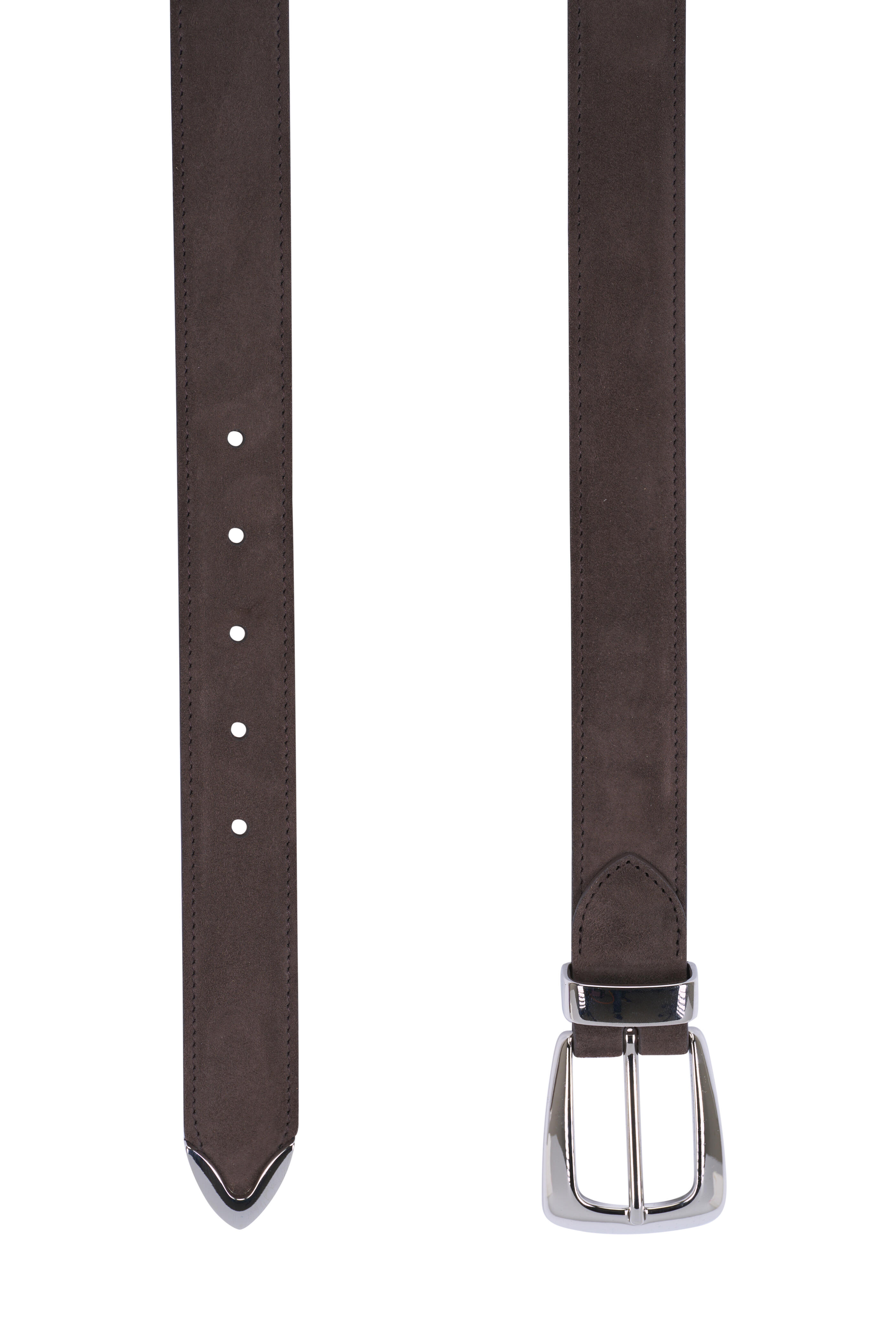Khaite - Benny Ebano Suede Belt, 30mm