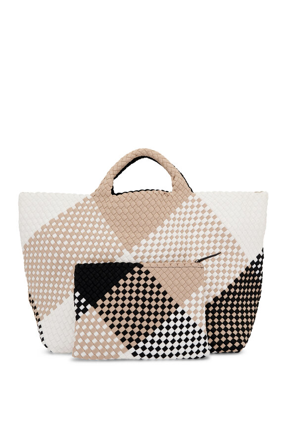 Naghedi - St. Barth's Palermo Graphic Large Woven Tote