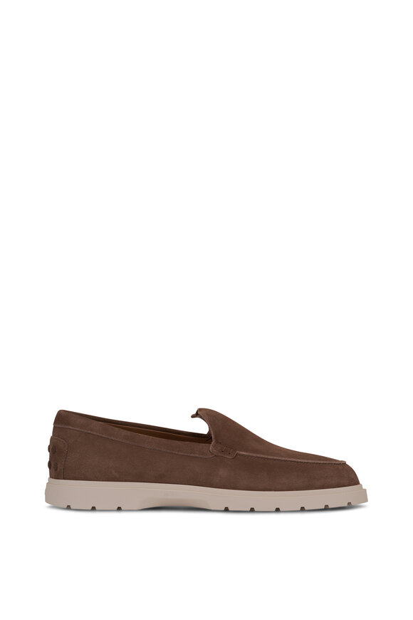 Tod's - Clay Brown Suede Loafer 