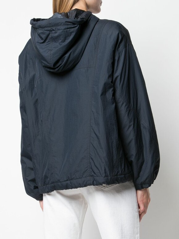 Vince - Hematite Nylon Hooded Jacket