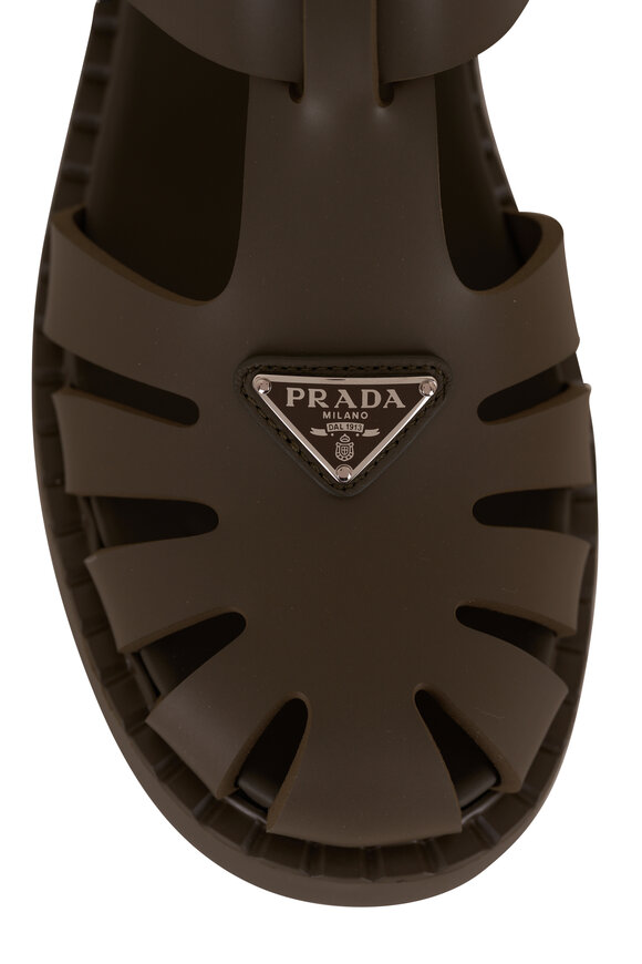 Prada - Militare Soft Cage Sandal, 38mm 