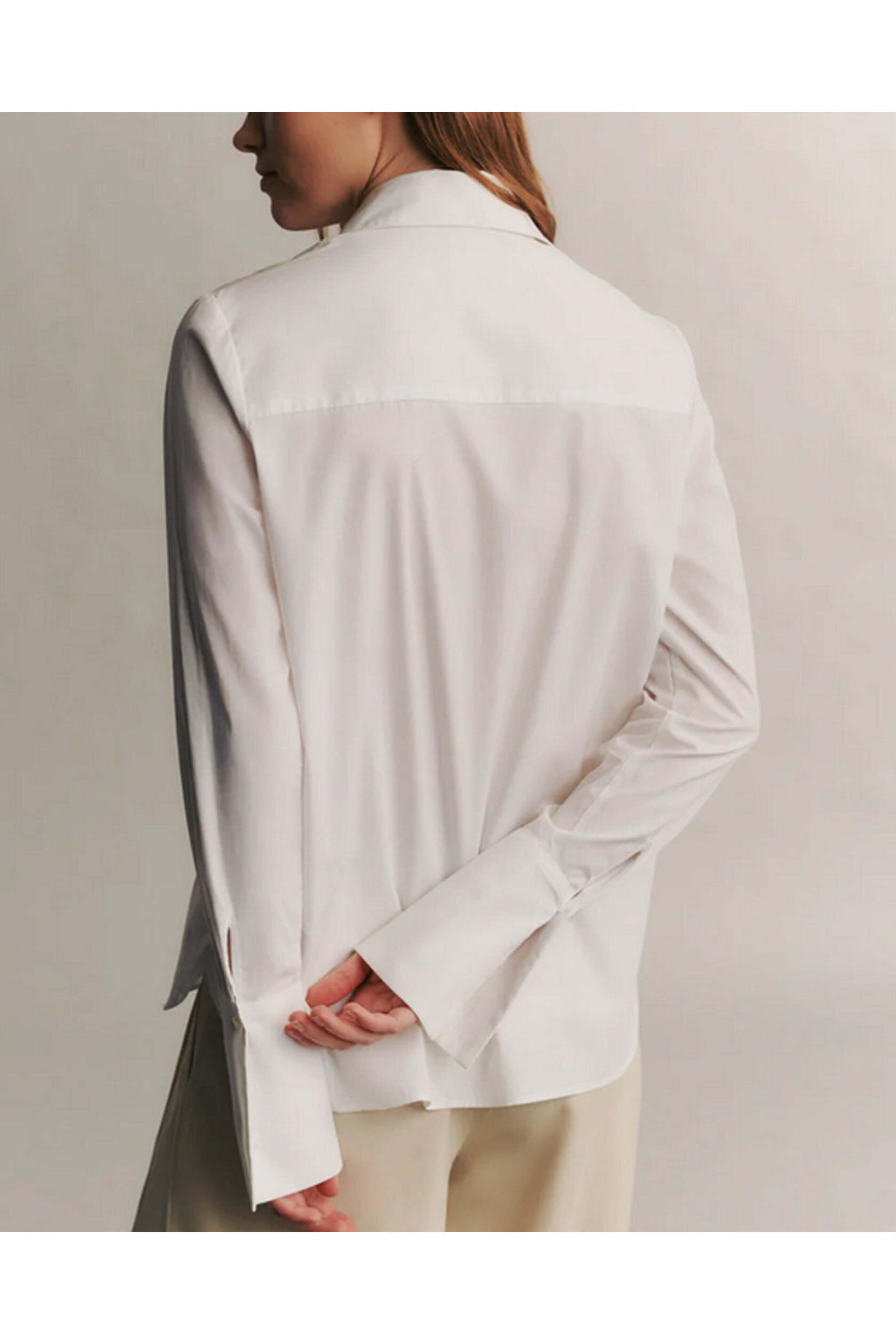 TWP - White Embellished Object Of Affection Shirt