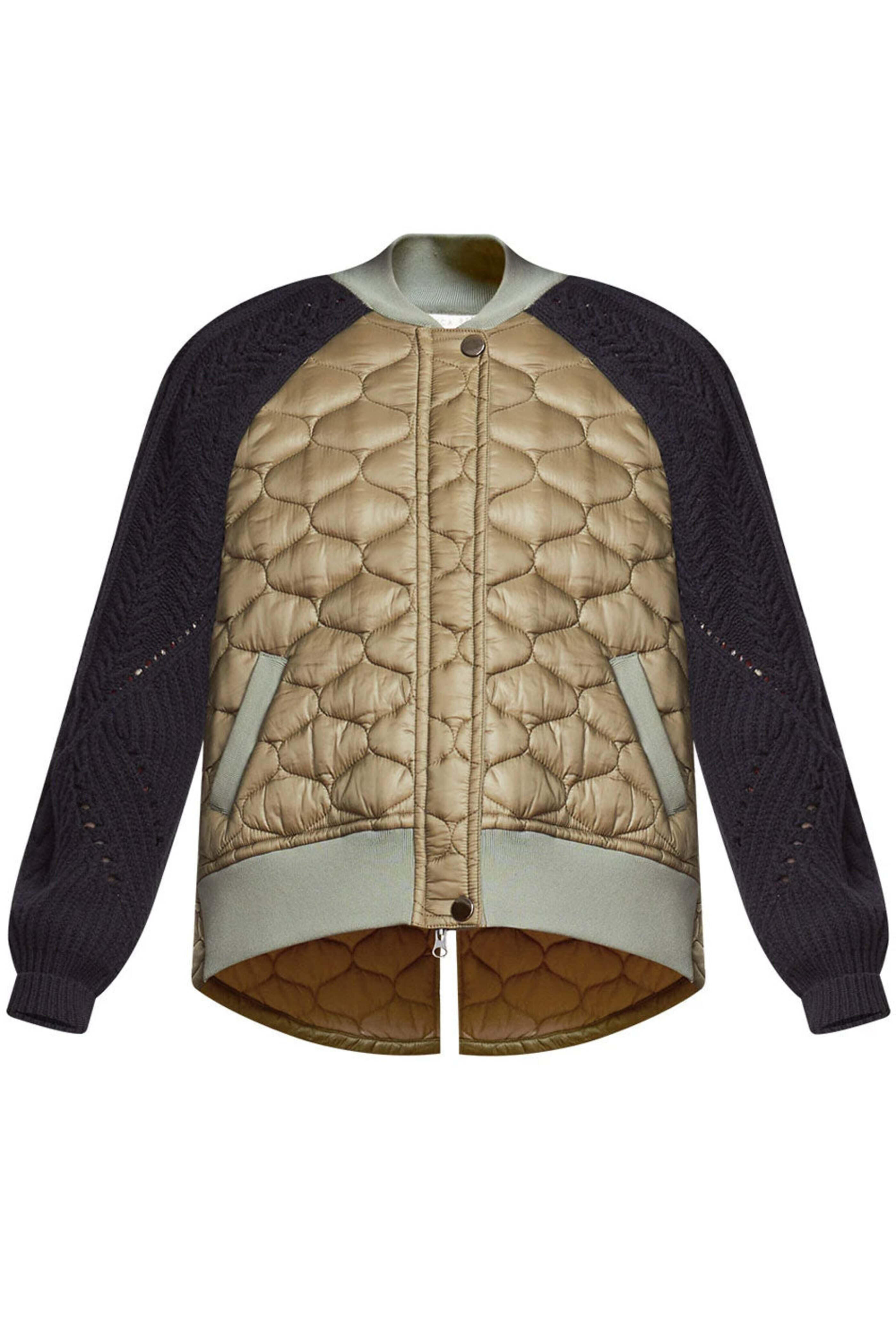 Veronica Beard - Navy Quilted Marjeti Bomber Jacket