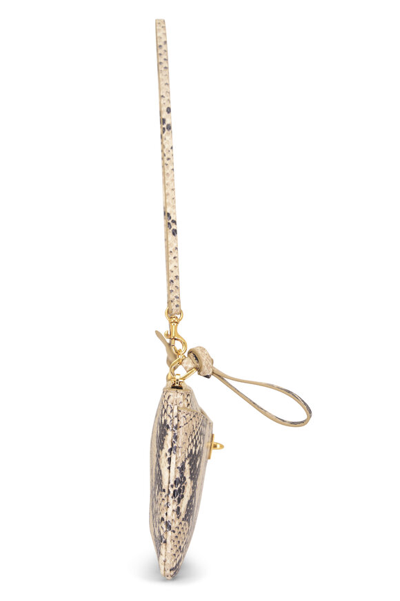 Balenciaga Rodeo Natural Leather Phone Pouch - view 4