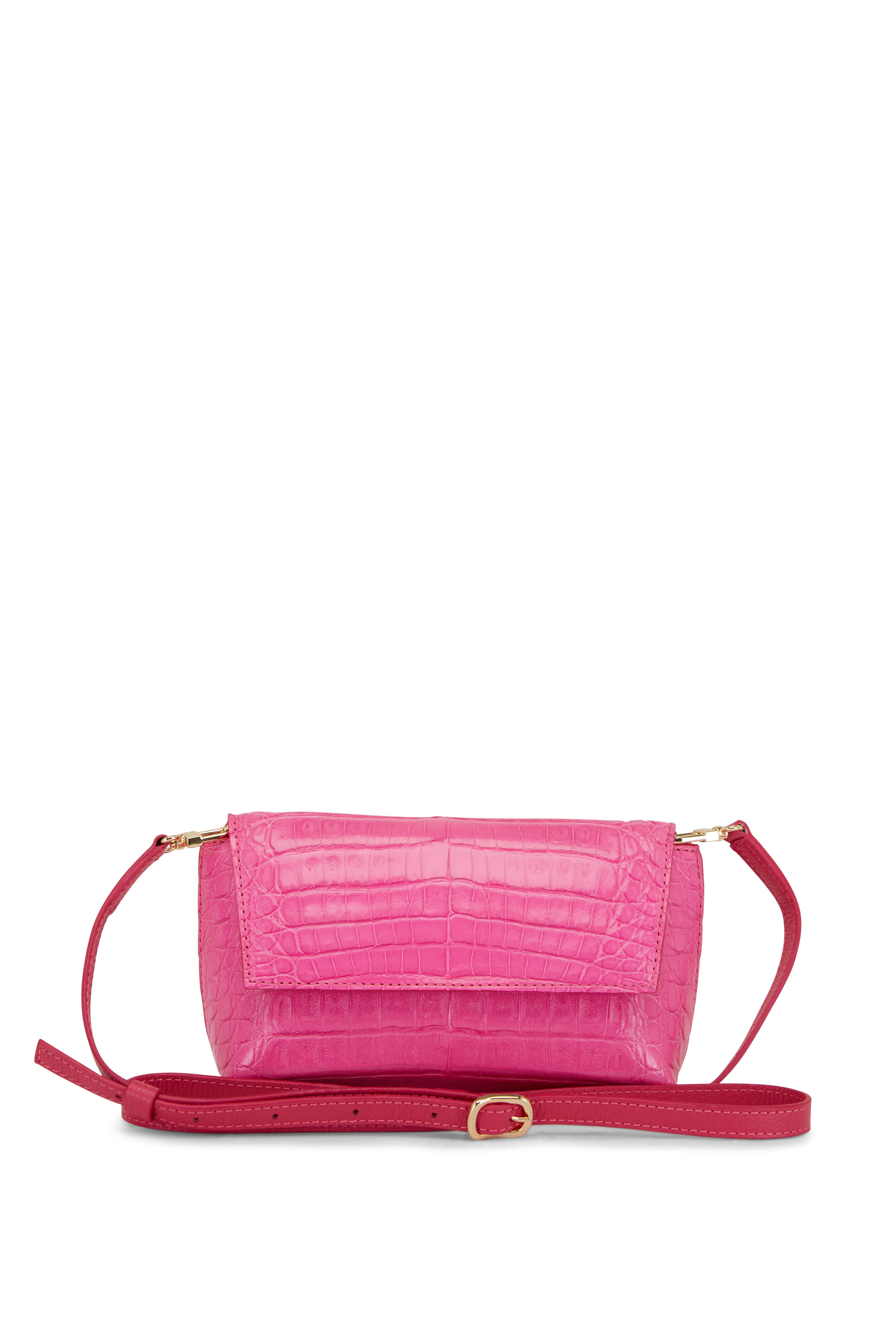 Maria Oliver - Malala Shiny Pink Bag | Mitchell Stores