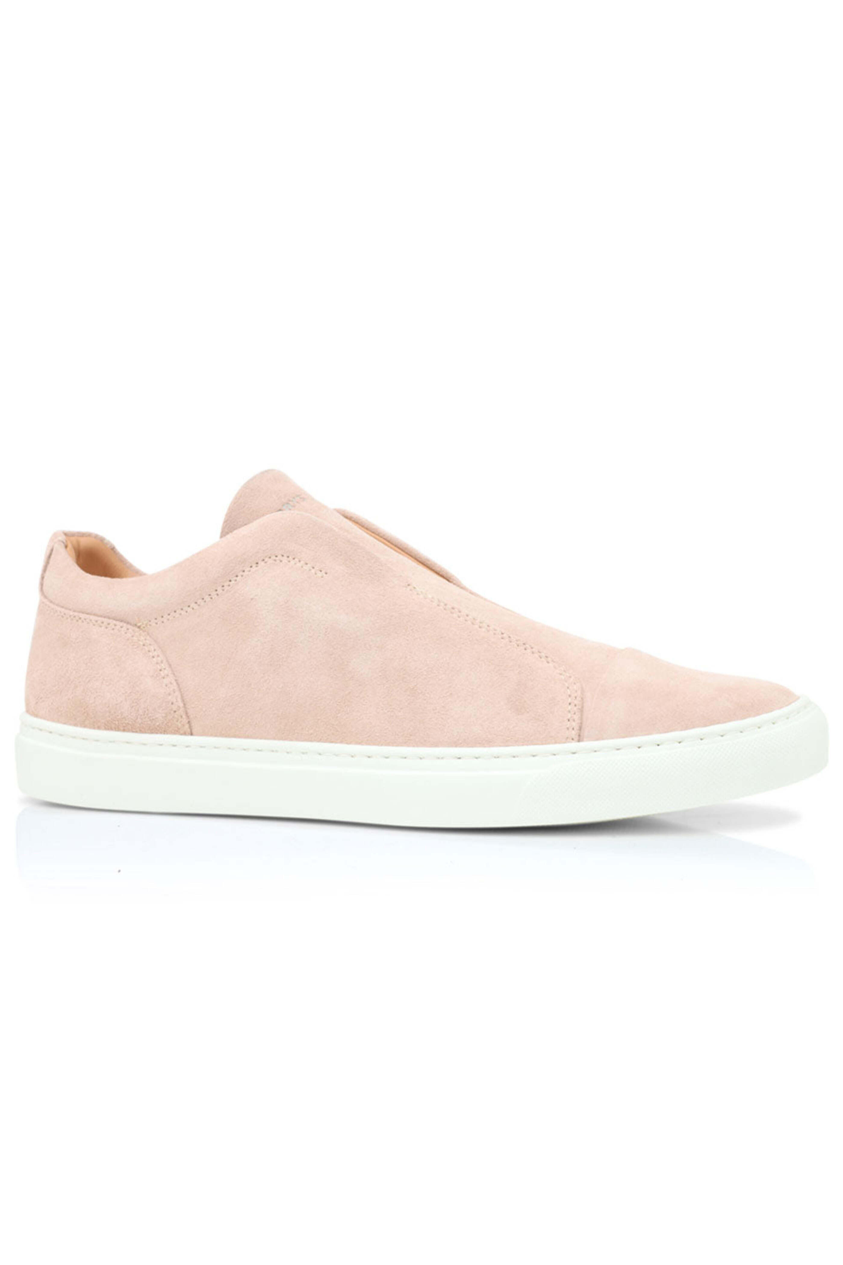 Harrys of London - Suede Aaron Sneaker in Blush