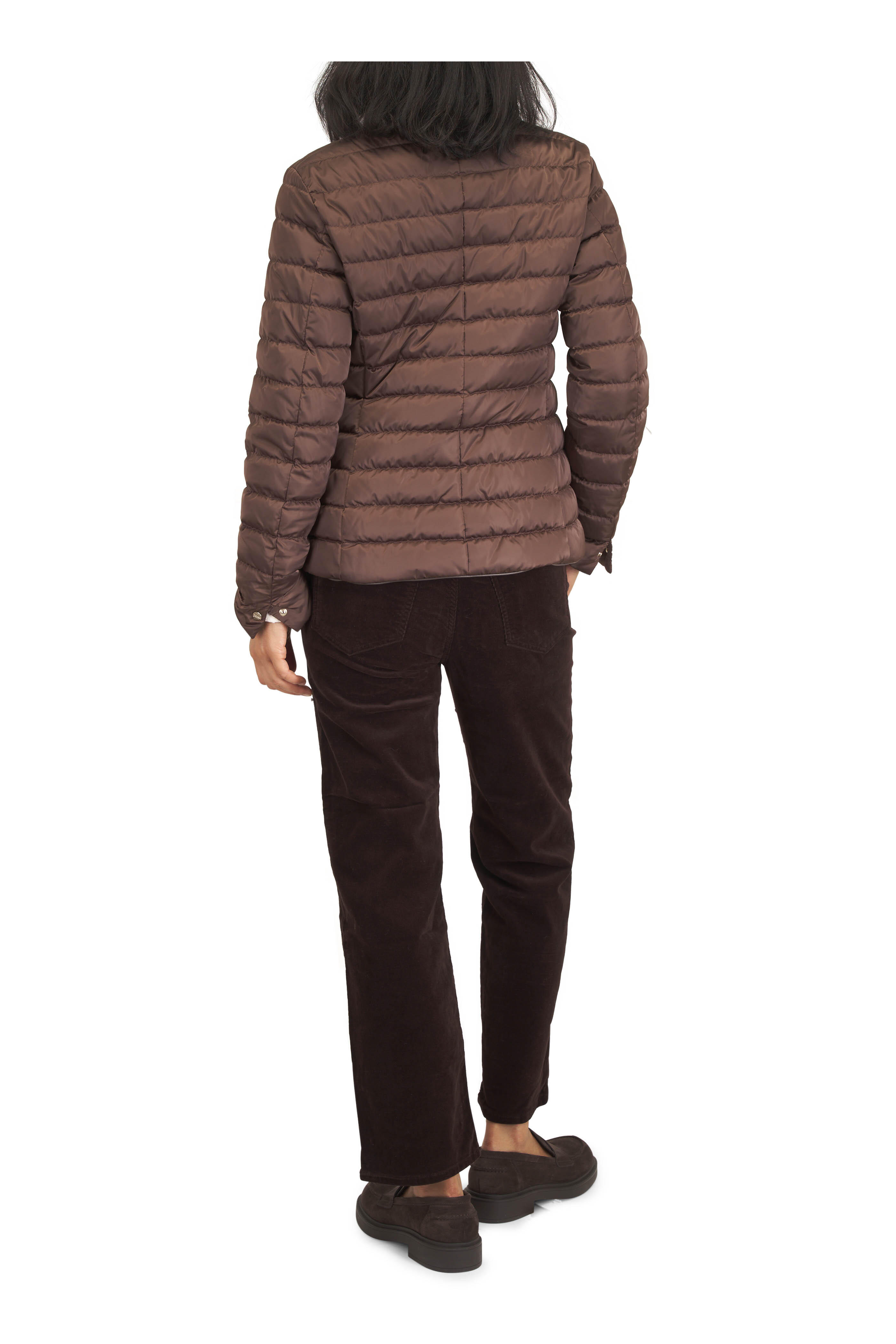 Citizens of Humanity - Palma Brown Cotton Straight Corduroy Pant - view 3