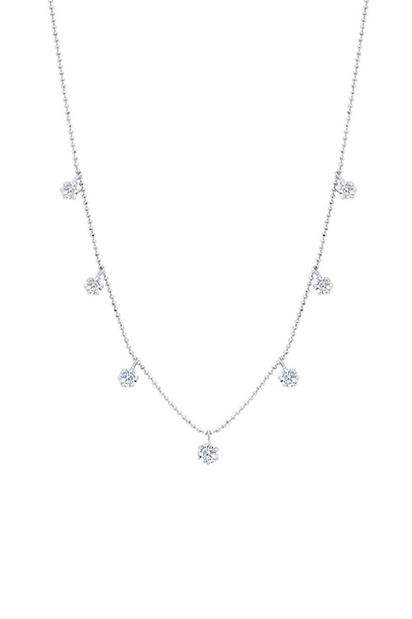 Graziela Gems - Medium Floating Diamond Necklace