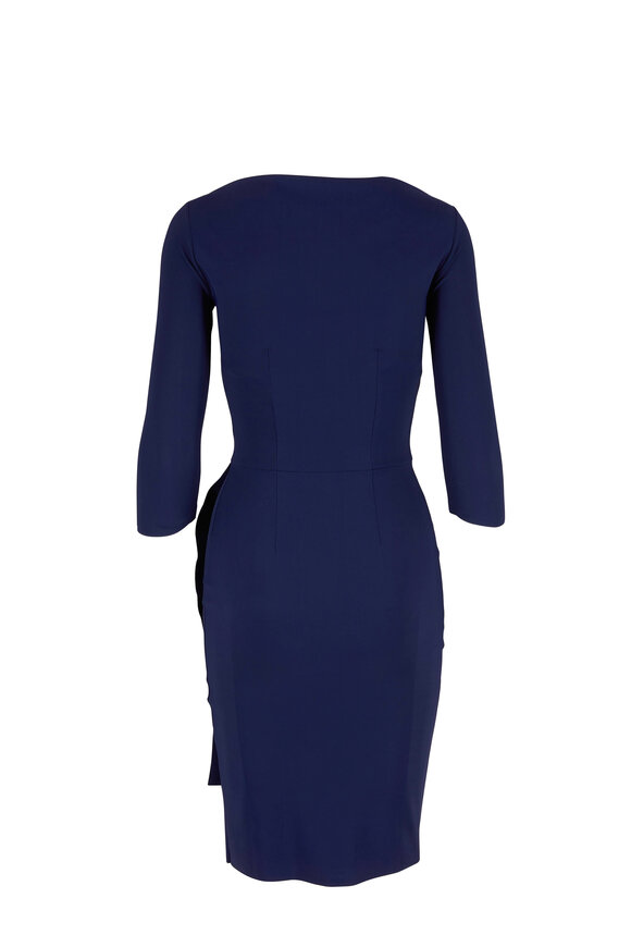 Chiara Boni La Petite Robe - Kate Blue Notte Boatneck Dress 