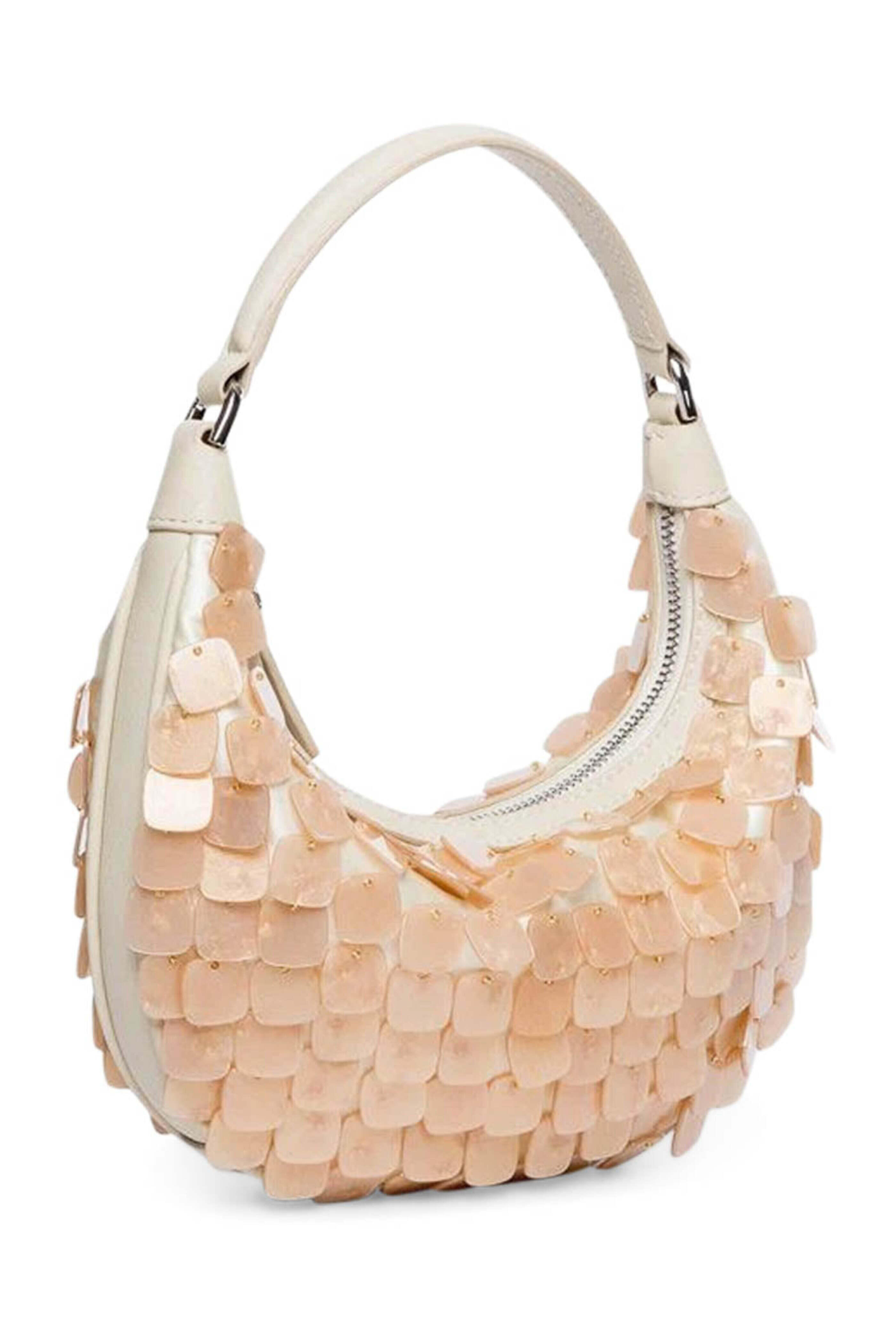 Staud - Mini Sasha Bag in Natural Payette