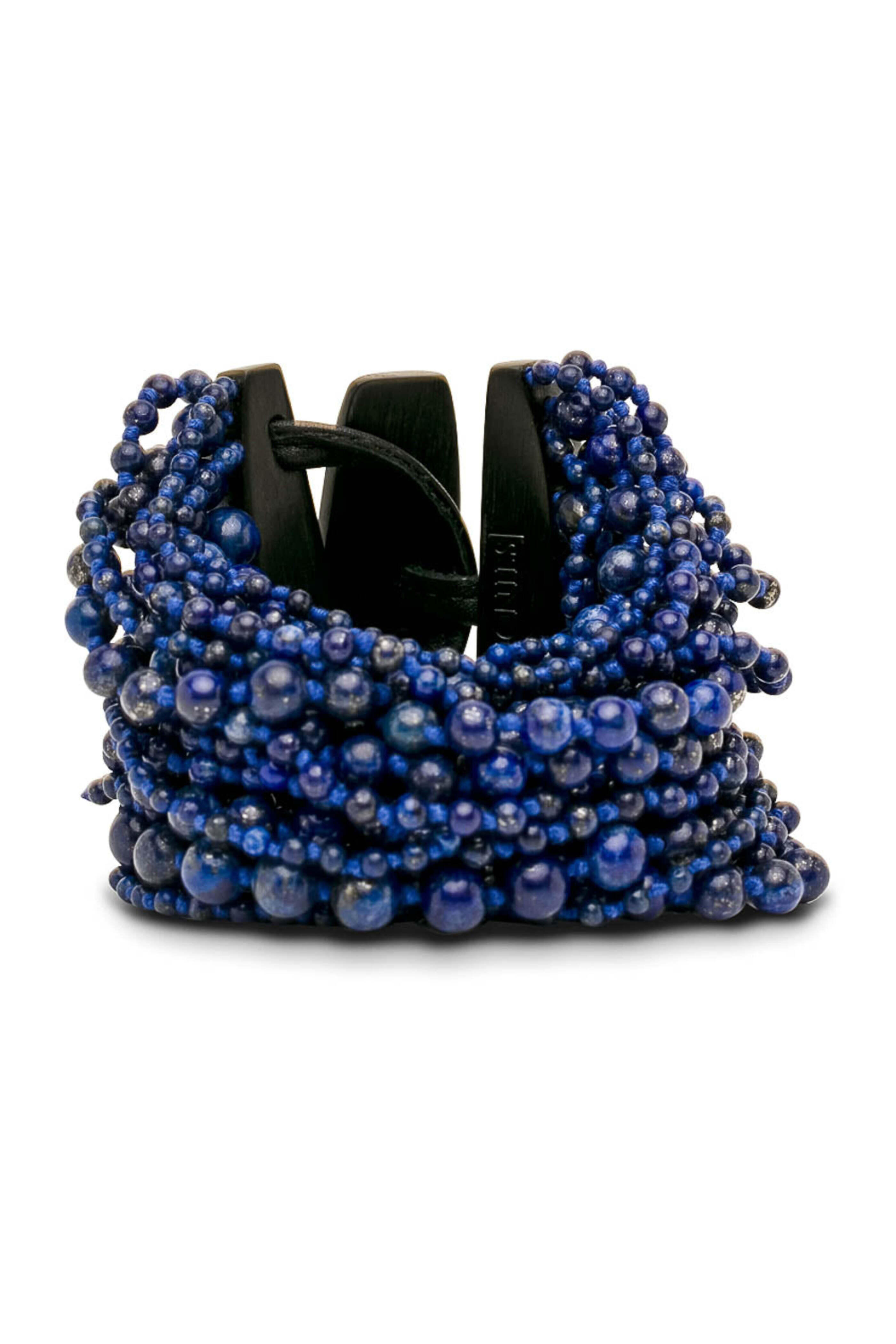 Monies - Blue Pearl Beaded Multi Strand Bracelet