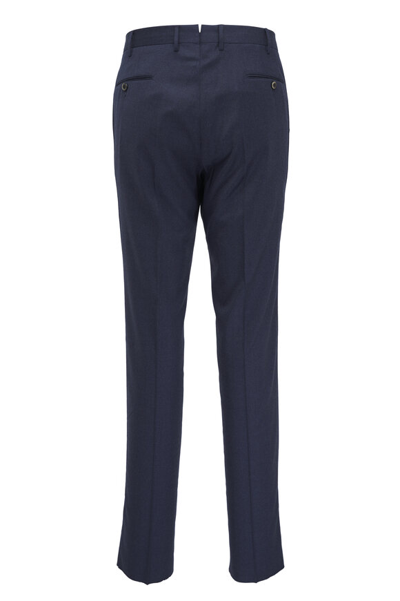 PT Torino - Super110 Blue Stretch Flannel Pant