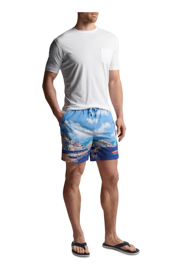 Peter Millar - Rain Showers Road To Riviera Swim Trunks