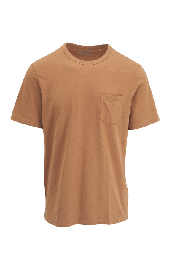 Faherty Brand - Sunwashed Bronze Oasis Pocket T-Shirt