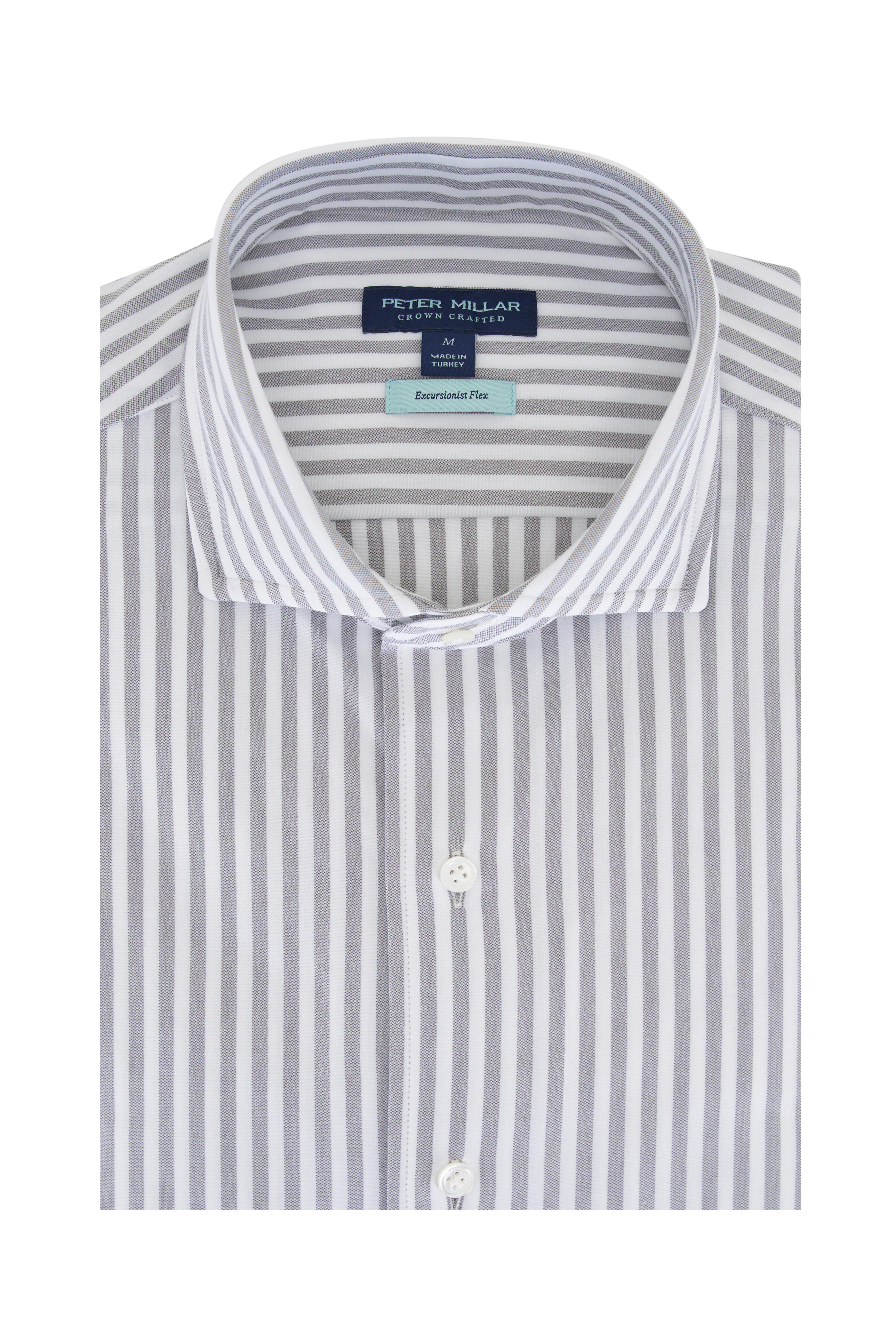 Peter Millar - Soren Excursionist Flex Gale Gray Sport Shirt