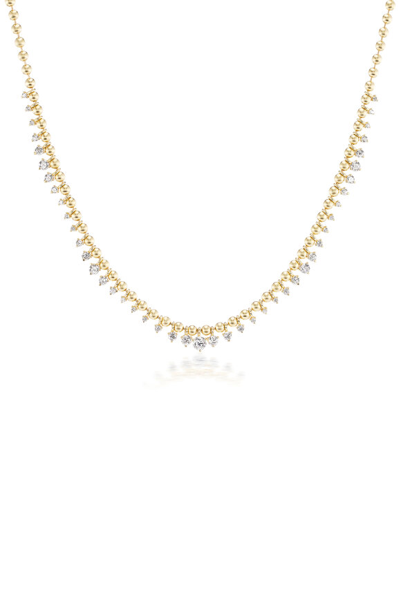 Vice Versa Kin Diamond Drop Necklace